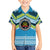 Personalised Tonga Lavengamalie College Family Matching Short Sleeve Bodycon Dress and Hawaiian Shirt Polynesian Ngatu Tribal