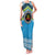 Personalised Tonga Lavengamalie College Family Matching Tank Maxi Dress and Hawaiian Shirt Polynesian Ngatu Tribal