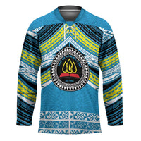 Personalised Tonga Lavengamalie College Hockey Jersey Polynesian Ngatu Tribal - Polynesian Pride