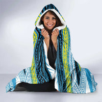 Personalised Tonga Lavengamalie College Hooded Blanket Polynesian Ngatu Tribal