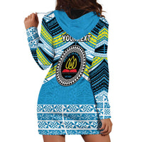 Personalised Tonga Lavengamalie College Hoodie Dress Polynesian Ngatu Tribal