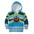 Personalised Tonga Lavengamalie College Kid Hoodie Polynesian Ngatu Tribal