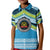 Personalised Tonga Lavengamalie College Kid Polo Shirt Polynesian Ngatu Tribal