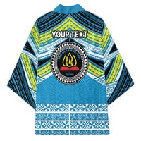 Personalised Tonga Lavengamalie College Kimono Polynesian Ngatu Tribal - Polynesian Pride