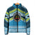 Personalised Tonga Lavengamalie College Padded Jacket Polynesian Ngatu Tribal - Polynesian Pride