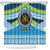 Personalised Tonga Lavengamalie College Shower Curtain Polynesian Ngatu Tribal