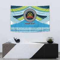 Personalised Tonga Lavengamalie College Tapestry Polynesian Ngatu Tribal