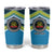 Personalised Tonga Lavengamalie College Tumbler Cup Polynesian Ngatu Tribal