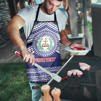 Personalised Tonga Sia'atoutai Theological College Apron Polynesian Ngatu Tribal - Polynesian Pride