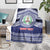 Personalised Tonga Sia'atoutai Theological College Blanket Polynesian Ngatu Tribal