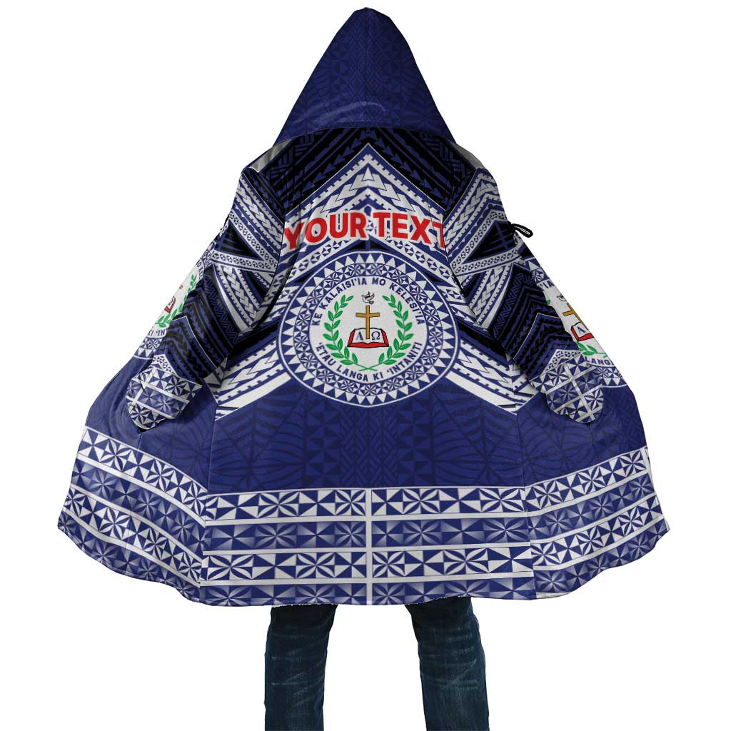 Personalised Tonga Sia'atoutai Theological College Cloak Polynesian Ngatu Tribal - Polynesian Pride