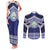 Personalised Tonga Sia'atoutai Theological College Couples Matching Tank Maxi Dress and Long Sleeve Button Shirt Polynesian Ngatu Tribal