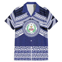 Personalised Tonga Sia'atoutai Theological College Family Matching Mermaid Dress and Hawaiian Shirt Polynesian Ngatu Tribal
