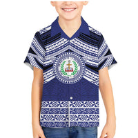 Personalised Tonga Sia'atoutai Theological College Family Matching Mermaid Dress and Hawaiian Shirt Polynesian Ngatu Tribal