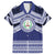 Personalised Tonga Sia'atoutai Theological College Family Matching Off Shoulder Maxi Dress and Hawaiian Shirt Polynesian Ngatu Tribal