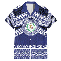 Personalised Tonga Sia'atoutai Theological College Family Matching Short Sleeve Bodycon Dress and Hawaiian Shirt Polynesian Ngatu Tribal