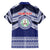 Personalised Tonga Sia'atoutai Theological College Family Matching Short Sleeve Bodycon Dress and Hawaiian Shirt Polynesian Ngatu Tribal