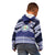 Personalised Tonga Sia'atoutai Theological College Kid Hoodie Polynesian Ngatu Tribal
