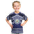 Personalised Tonga Sia'atoutai Theological College Kid T Shirt Polynesian Ngatu Tribal