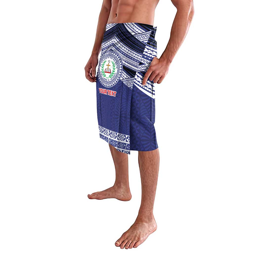 Personalised Tonga Sia'atoutai Theological College Lavalava Polynesian Ngatu Tribal