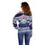 Personalised Tonga Sia'atoutai Theological College Off Shoulder Sweater Polynesian Ngatu Tribal