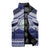 Personalised Tonga Sia'atoutai Theological College Sleeveless Puffer Jacket Polynesian Ngatu Tribal - Polynesian Pride