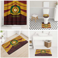 Personalised Tonga Vava'u High School Bathroom Set Polynesian Ngatu Tribal - Polynesian Pride