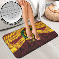 Personalised Tonga Vava'u High School Bathroom Set Polynesian Ngatu Tribal - Polynesian Pride