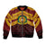Personalised Tonga Vava'u High School Bomber Jacket Polynesian Ngatu Tribal