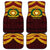 Personalised Tonga Vava'u High School Car Mats Polynesian Ngatu Tribal