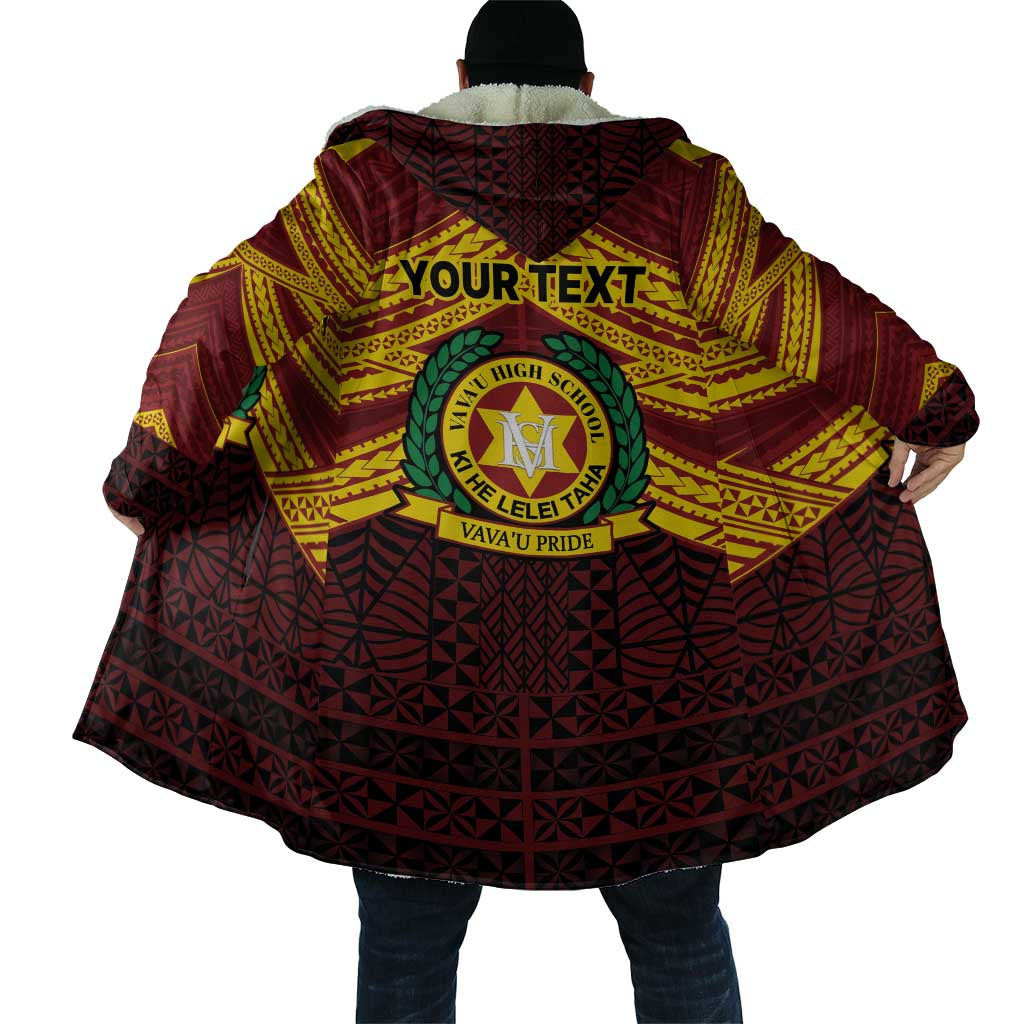 Personalised Tonga Vava'u High School Cloak Polynesian Ngatu Tribal - Polynesian Pride