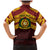 Personalised Tonga Vava'u High School Family Matching Mermaid Dress and Hawaiian Shirt Polynesian Ngatu Tribal