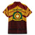 Personalised Tonga Vava'u High School Family Matching Mermaid Dress and Hawaiian Shirt Polynesian Ngatu Tribal