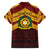 Personalised Tonga Vava'u High School Family Matching Off Shoulder Maxi Dress and Hawaiian Shirt Polynesian Ngatu Tribal