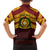 Personalised Tonga Vava'u High School Family Matching Short Sleeve Bodycon Dress and Hawaiian Shirt Polynesian Ngatu Tribal