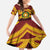 Personalised Tonga Vava'u High School Family Matching Summer Maxi Dress and Hawaiian Shirt Polynesian Ngatu Tribal