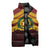 Personalised Tonga Vava'u High School Sleeveless Puffer Jacket Polynesian Ngatu Tribal - Polynesian Pride