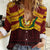 Personalised Tonga Vava'u High School Women Casual Shirt Polynesian Ngatu Tribal