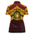 Personalised Tonga Vava'u High School Women Polo Shirt Polynesian Ngatu Tribal