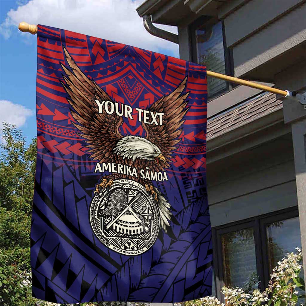 American Samoa Brave Eagle Personalized Garden Flag National Flag Color