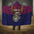American Samoa Brave Eagle Personalized Hooded Blanket National Flag Color
