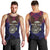 American Samoa Brave Eagle Personalized Men Tank Top National Flag Color