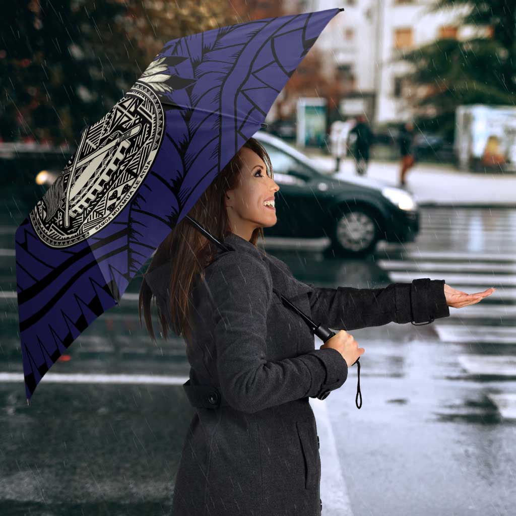 American Samoa Brave Eagle Personalized Umbrella National Flag Color - Polynesian Pride