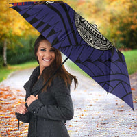 American Samoa Brave Eagle Personalized Umbrella National Flag Color - Polynesian Pride