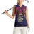 American Samoa Brave Eagle Personalized Women Sleeveless Polo Shirt National Flag Color