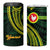 American Samoa Manua Cession Day Personalized 4 in 1 Can Cooler Tumbler Polynesian Wave Style