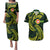 American Samoa Manua Cession Day Personalized Couples Matching Puletasi and Hawaiian Shirt Polynesian Wave Style