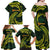 American Samoa Manua Cession Day Personalized Family Matching Off Shoulder Maxi Dress and Hawaiian Shirt Polynesian Wave Style