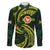 American Samoa Manua Cession Day Personalized Family Matching Puletasi and Hawaiian Shirt Polynesian Wave Style