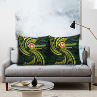 American Samoa Manua Cession Day Personalized Pillow Cover Polynesian Wave Style - Polynesian Pride